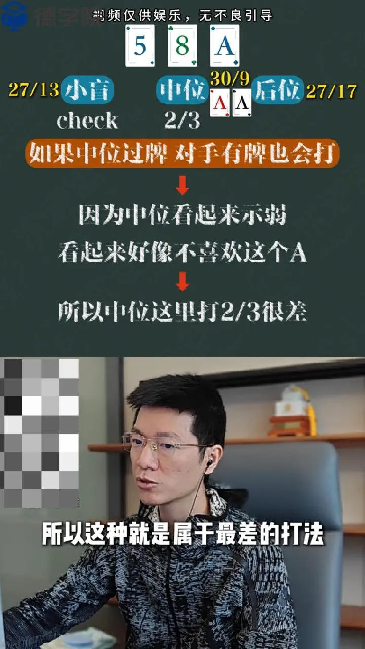 德学院-最专业的华人德州扑克学习与策略分享社区